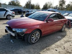 Audi a6 Premium Plus salvage cars for sale: 2014 Audi A6 Premium Plus