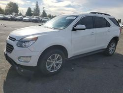 Salvage cars for sale at Rancho Cucamonga, CA auction: 2017 Chevrolet Equinox LT