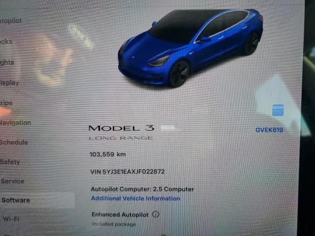 2018 Tesla Model 3