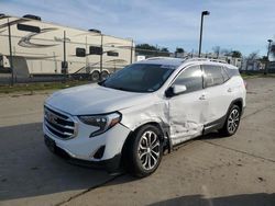 Salvage cars for sale at Sacramento, CA auction: 2019 GMC Terrain SLT