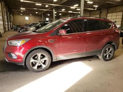 Salvage cars for sale at Blaine, MN auction: 2017 Ford Escape SE