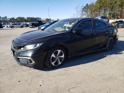 Honda salvage cars for sale: 2020 Honda Civic LX