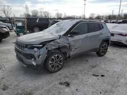 Vehiculos salvage en venta de Copart Woodhaven, MI: 2022 Jeep Compass Limited