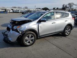 Salvage cars for sale from Copart Sacramento, CA: 2015 Toyota Rav4 XLE