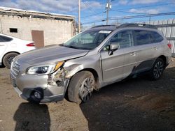 Salvage cars for sale at New Britain, CT auction: 2015 Subaru Outback 2.5I Limited