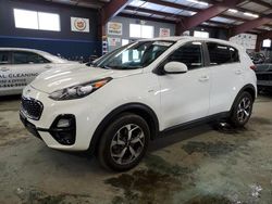 Salvage cars for sale at East Granby, CT auction: 2021 KIA Sportage LX