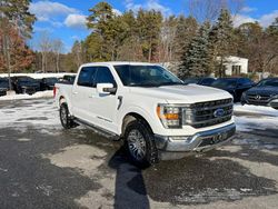 Salvage cars for sale at North Billerica, MA auction: 2021 Ford F150 Supercrew