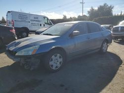 Salvage cars for sale at San Martin, CA auction: 2007 Honda Accord LX