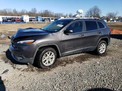 Salvage cars for sale at Hillsborough, NJ auction: 2018 Jeep Cherokee Latitude Plus