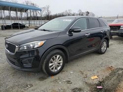 Salvage cars for sale at Spartanburg, SC auction: 2018 KIA Sorento LX