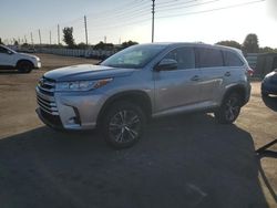 Salvage cars for sale at Miami, FL auction: 2019 Toyota Highlander LE