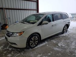 Salvage cars for sale at Helena, MT auction: 2014 Honda Odyssey EXL