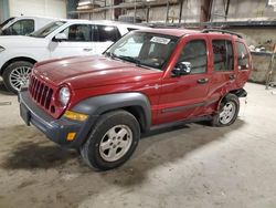 Salvage cars for sale from Copart Eldridge, IA: 2006 Jeep Liberty Sport