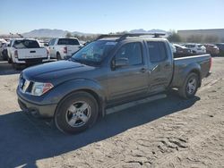 Salvage trucks for sale at Las Vegas, NV auction: 2007 Nissan Frontier Crew Cab LE