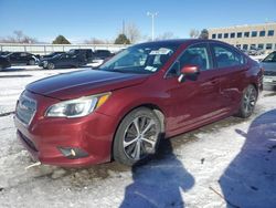 Salvage cars for sale at Littleton, CO auction: 2015 Subaru Legacy 2.5I Limited