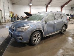 Salvage cars for sale at Center Rutland, VT auction: 2019 Subaru Forester Touring