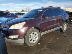 Salvage cars for sale at Littleton, CO auction: 2010 Chevrolet Traverse LT