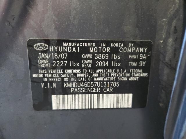 2007 Hyundai Elantra GLS