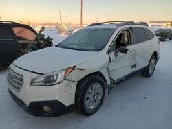 Subaru Vehiculos salvage en venta: 2017 Subaru Outback 2.5I Premium