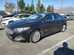 Salvage cars for sale at Rancho Cucamonga, CA auction: 2015 Ford Fusion SE Hybrid