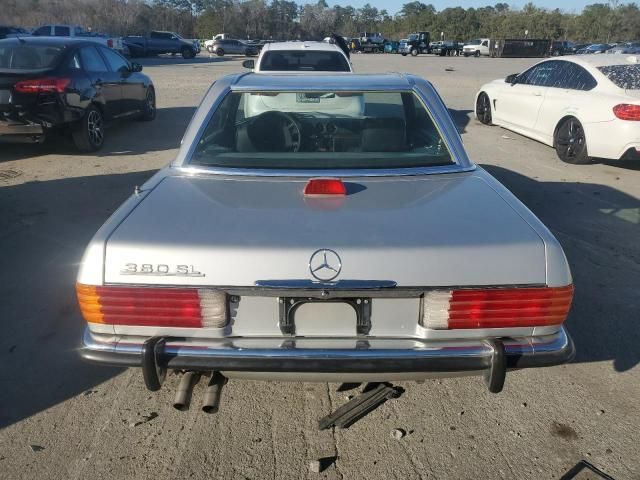 1981 Mercedes-Benz 1981 Mercedes Benz SL380