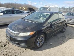 Salvage cars for sale at Windsor, NJ auction: 2012 Honda Civic EX