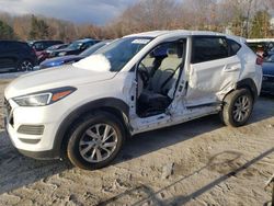 Salvage cars for sale at North Billerica, MA auction: 2019 Hyundai Tucson SE