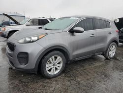 KIA salvage cars for sale: 2017 KIA Sportage LX