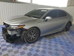 Salvage cars for sale at West Palm Beach, FL auction: 2024 Toyota Camry SE Night Shade