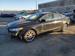 Salvage cars for sale from Copart Fredericksburg, VA: 2017 Ford Fusion SE Hybrid