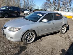 Salvage cars for sale from Copart Portland, OR: 2008 Mazda 3 I