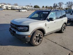 Salvage cars for sale at Sacramento, CA auction: 2022 Ford Bronco Sport Outer Banks