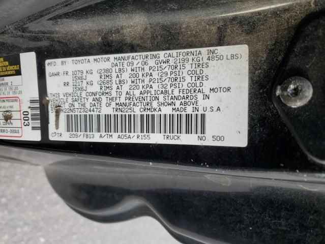 2007 Toyota Tacoma Access Cab