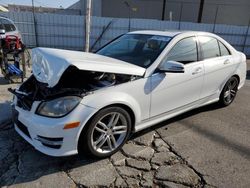 Salvage cars for sale at auction: 2013 Mercedes-Benz C 250