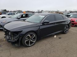 Salvage cars for sale at New Britain, CT auction: 2021 Honda Accord Sport