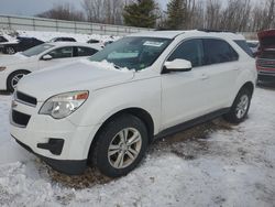 Vehiculos salvage en venta de Copart Davison, MI: 2015 Chevrolet Equinox LT