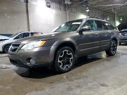 Salvage cars for sale at Woodhaven, MI auction: 2008 Subaru Outback 3.0R LL Bean