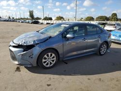 Salvage cars for sale at Miami, FL auction: 2022 Toyota Corolla LE