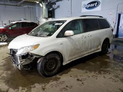 Toyota salvage cars for sale: 2018 Toyota Sienna LE