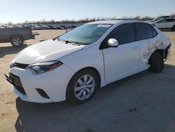 Salvage cars for sale at auction: 2016 Toyota Corolla L