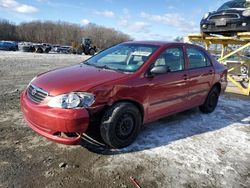 Salvage cars for sale at Windsor, NJ auction: 2008 Toyota Corolla CE