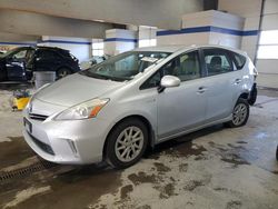 Toyota salvage cars for sale: 2012 Toyota Prius V