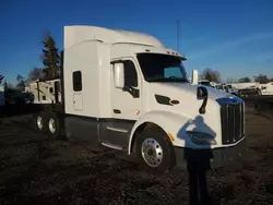 Salvage trucks for sale at Woodburn, OR auction: 2018 Peterbilt 579