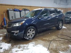 Salvage cars for sale from Copart Kincheloe, MI: 2015 Chevrolet Traverse LT