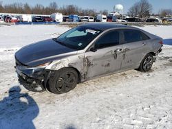 Salvage cars for sale at Hillsborough, NJ auction: 2023 Hyundai Elantra SEL