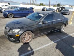 Salvage cars for sale at Van Nuys, CA auction: 2014 Mercedes-Benz C 250