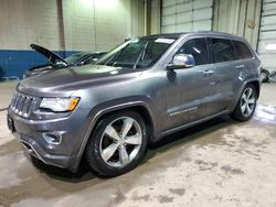 Jeep salvage cars for sale: 2014 Jeep Grand Cherokee Overland