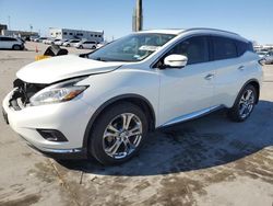 Salvage cars for sale from Copart Grand Prairie, TX: 2017 Nissan Murano S