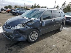 Toyota Vehiculos salvage en venta: 2008 Toyota Sienna XLE