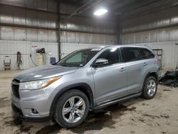 Toyota Highlander Vehiculos salvage en venta: 2016 Toyota Highlander Limited